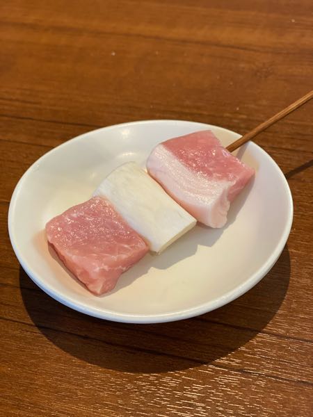 豚ロースとエリンギ