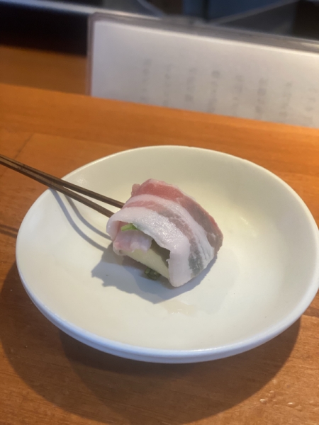 くわいの肉巻き