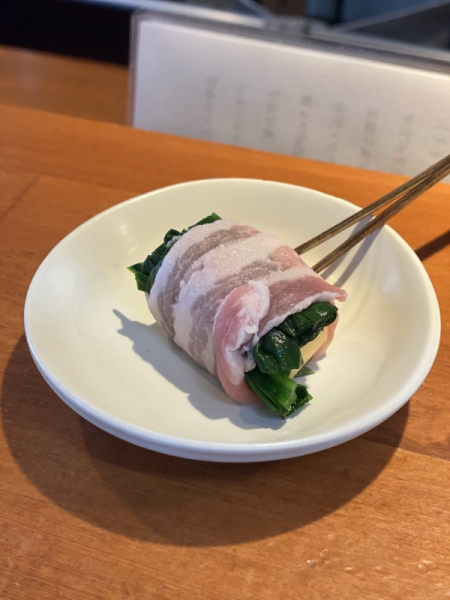 ほうれん草とチェダーチーズ